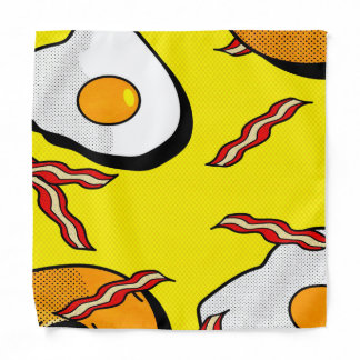 Cute Bacon And Egg| Funny blanket Bandana
