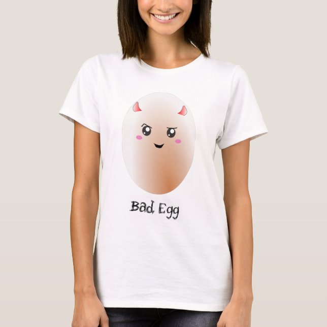 Cute Bad egg T-Shirt (Front)