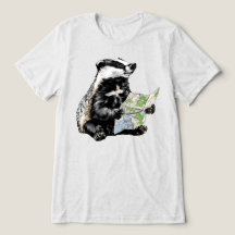 Cute Badger Navigation Map