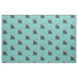 Cute Badger Pattern Fabric