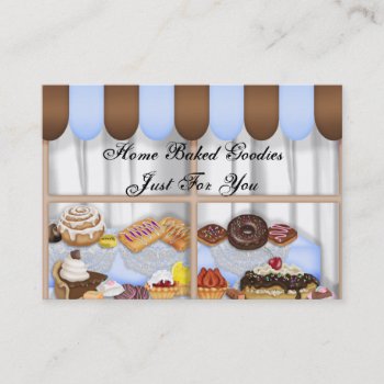 Cute Baked Goods  Business Card by BusinessCardLounge at Zazzle