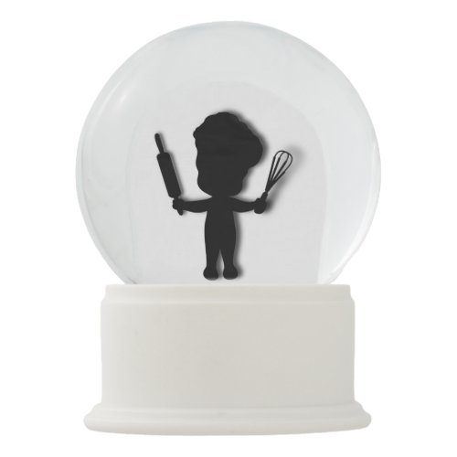 Cute Baker Snow Globe