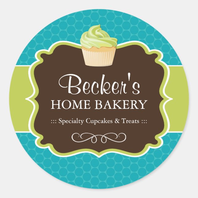Cute Bakery Packaging Stickers (Front)