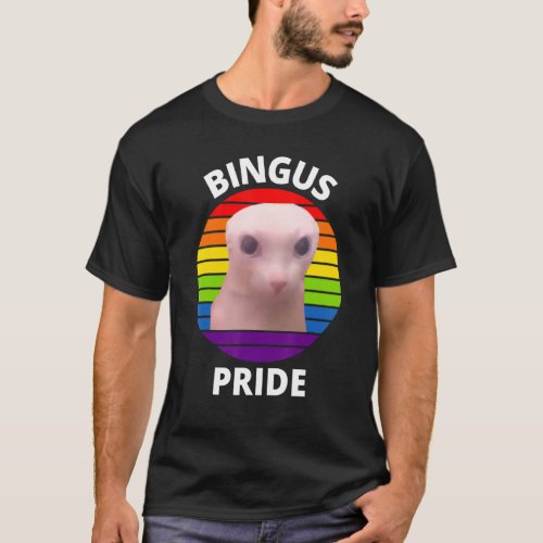 Cute Bald Bingus Pride My Beloved Hairless Sphinx  T_Shirt