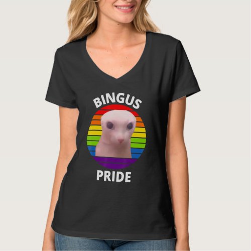 Cute Bald Bingus Pride My Beloved Hairless Sphinx  T_Shirt