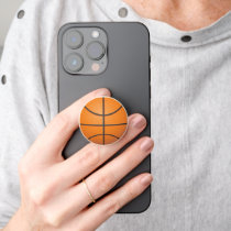 Cute Ball Game Athletic Sports Basketball PopSocket