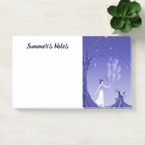 Cute Ballerina  Cat Night Sky Notes