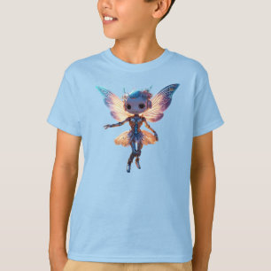 Cute Ballerina Dancing Robot Pixie T-Shirt