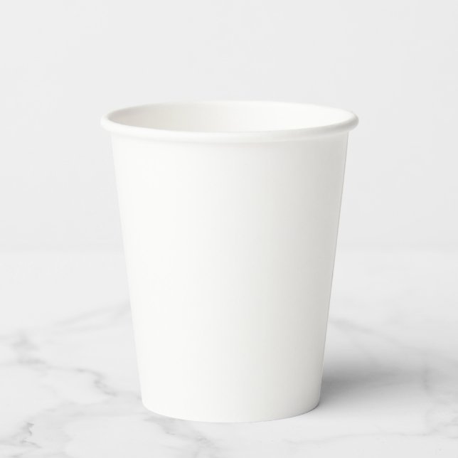 Cute Ballerina in Black Dress Kids Birthday Party  Paper Cups (Back)