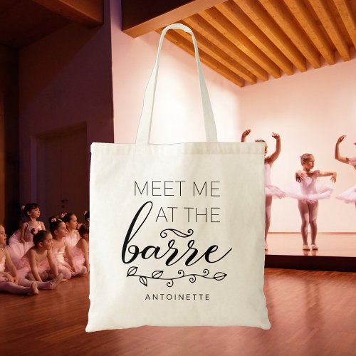 Cute Ballerina  Tote Bag
