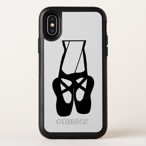 Cute Ballet Dancer Legs  Slippers OtterBox Symmetry iPhone X Case