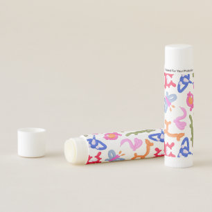 Cute Balloon Animals Colorful Kids Pattern Lip Balm