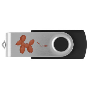 Cute Balloon Dog Thunder_Cove Flash Drive