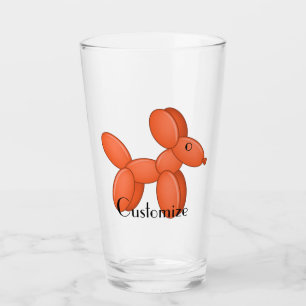 Cute Balloon Dog Thunder_Cove Glass