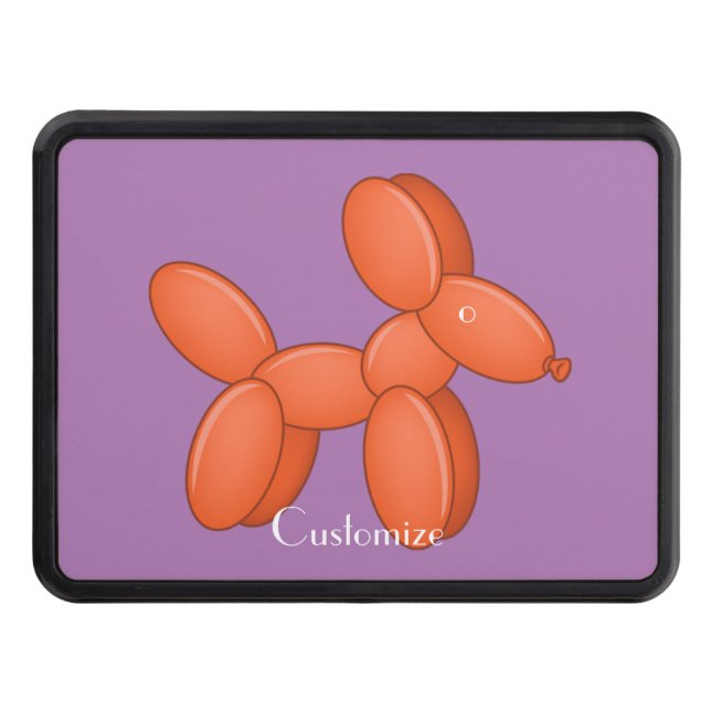 Cute Balloon Dog  Thunder_Cove  Hitch Cover (Front)