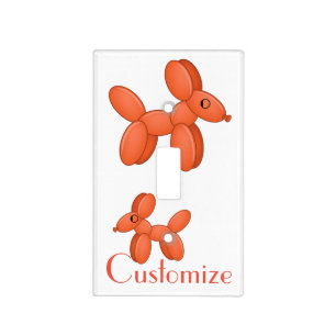 Cute Balloon Dog Thunder_Cove Light Switch Cover