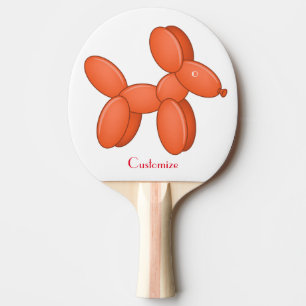 Cute Balloon Dog Thunder_Cove Ping Pong Paddle