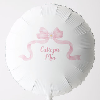 Cute balloon for baby girl