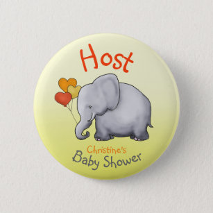 Baby Shower Buttons & Pins - No Minimum Quantity