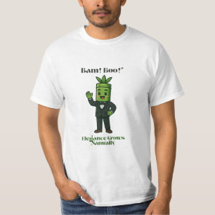 Cute Bamboo Gentleman Funny Kawaii Plant for Eco T-Shirt