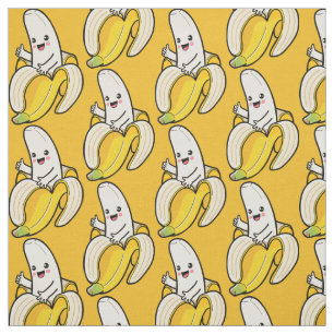 Cute Banana custom color fabric