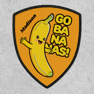 Cute Banana custom name Patch
