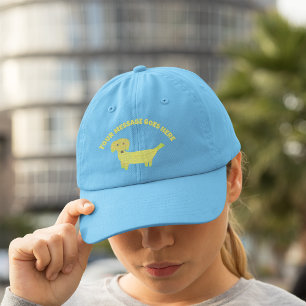 Cute Banana Dog Personalized Hat