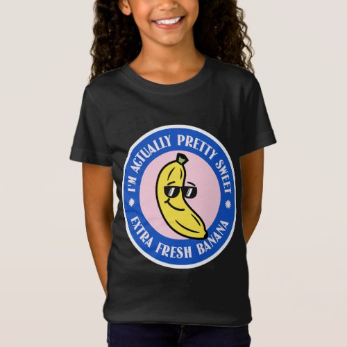 Cute Banana Lover Quote Kawaii Style Funny Tropica T_Shirt