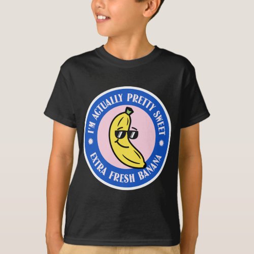 Cute Banana Lover Quote Kawaii Style Funny Tropica T_Shirt