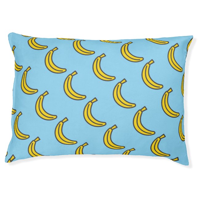Cute Banana Summer Pet Lover Pattern Bed (Front)