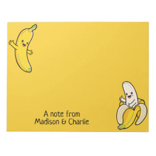 Cute Bananas custom name(s) Notepad