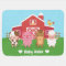 Cute Barn And Farm Animals Personalized