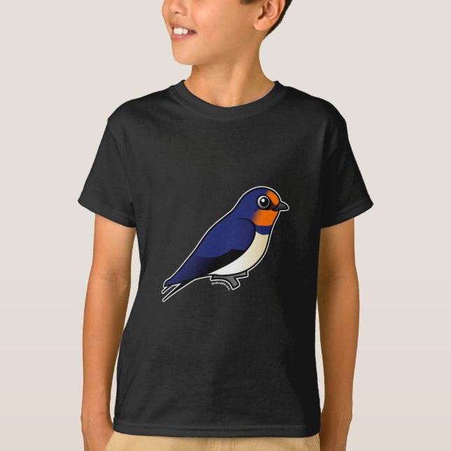 Cute Barn Swallow T-Shirt (Front)