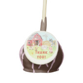 Cute Barnyard Friends Baby Shower Cake Pops (Front)
