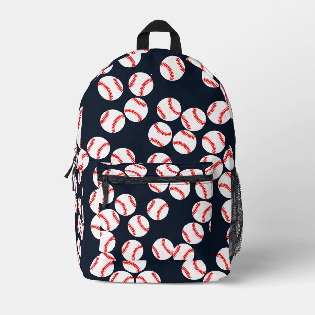 Cute Baseball Backpack (Front)