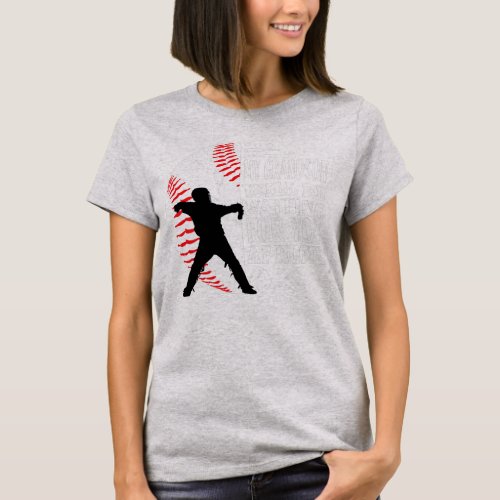 Cute Baseball Catcher Grandma Grandpa Grandson T_Shirt