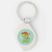 Cute Baseball Dinosaur T-Rex Sports Illustration