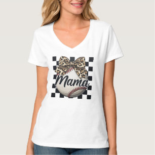 Cute Baseball sports Mom T-Shirt
