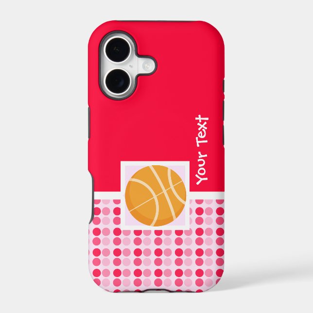 Cute Basketball Iphone Case (Back)