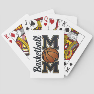 Cute Basketball Mom Game Day Sports Gift Poker Cards