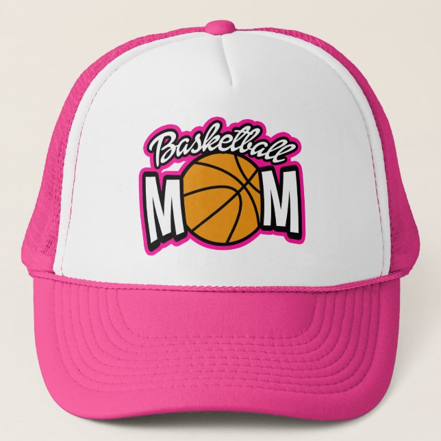 Cute Basketball Mom Hat (Front)