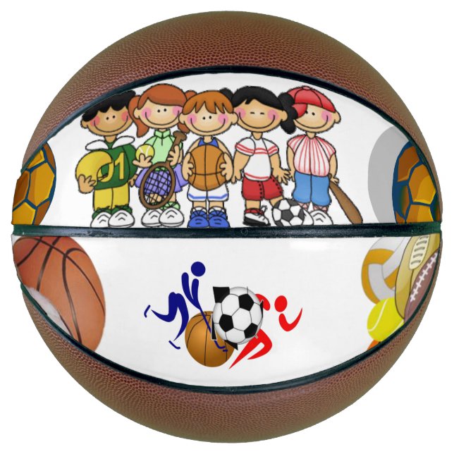 Cute Basketball Sports  (Front)