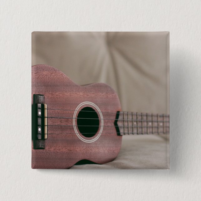 Cute Bass Guitar Button (Front)