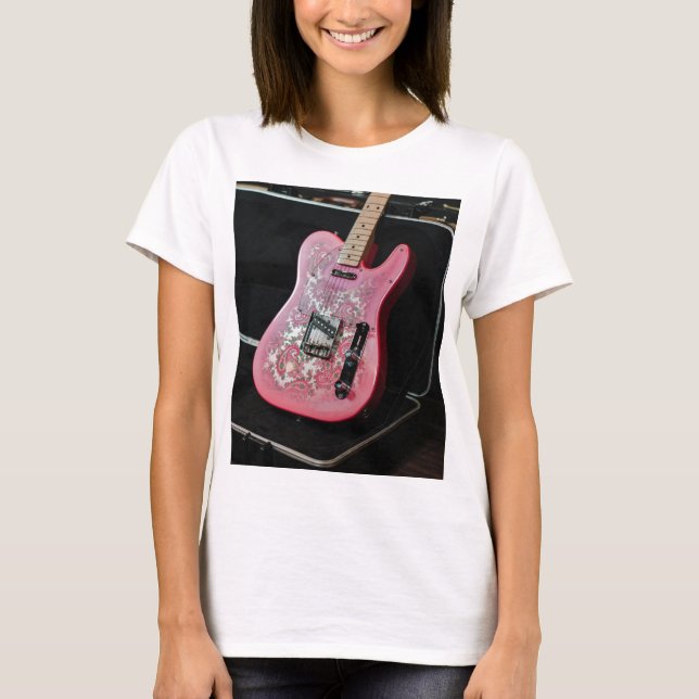 Cute Bass Guitar T-Shirt (Front)