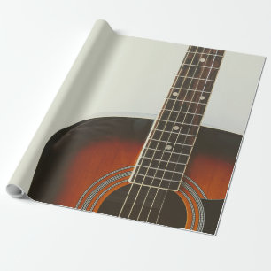 Cute Bass Guitar Wrapping Paper