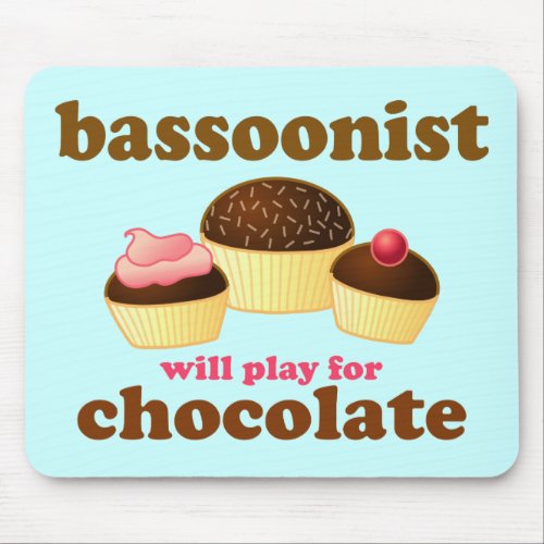 Cute Bassoon Mousepad