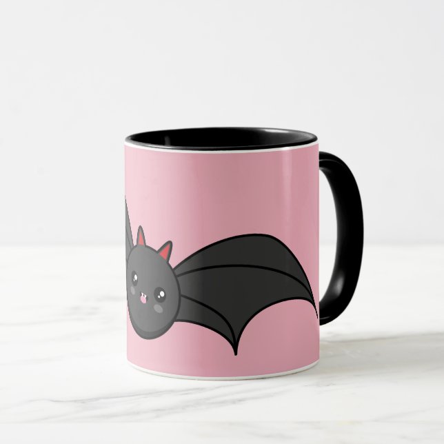 Cute Bat Mug (Front Right)