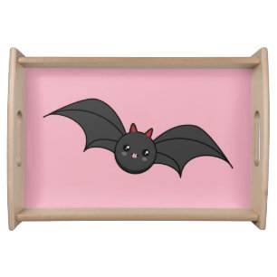 Cute Bat Serving Tray