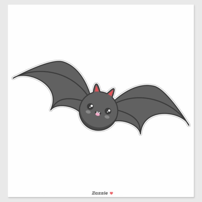 Cute Bat Sticker (Sheet)