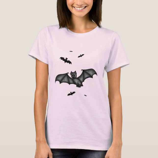 cute Bat T-Shirt (Front)